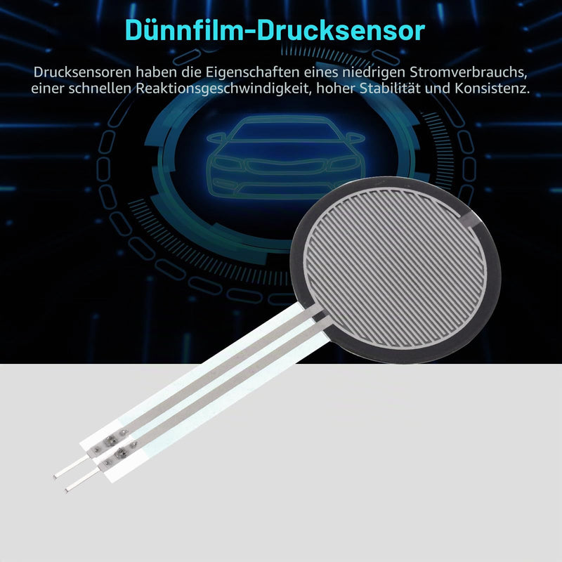 QUARKZMAN FSR-410B Thin Film Pressure Sensor 10g-10kg Sensor Pack of 1 | Force Sensors Stress Test Sensor Pad for Smart Home Instruments