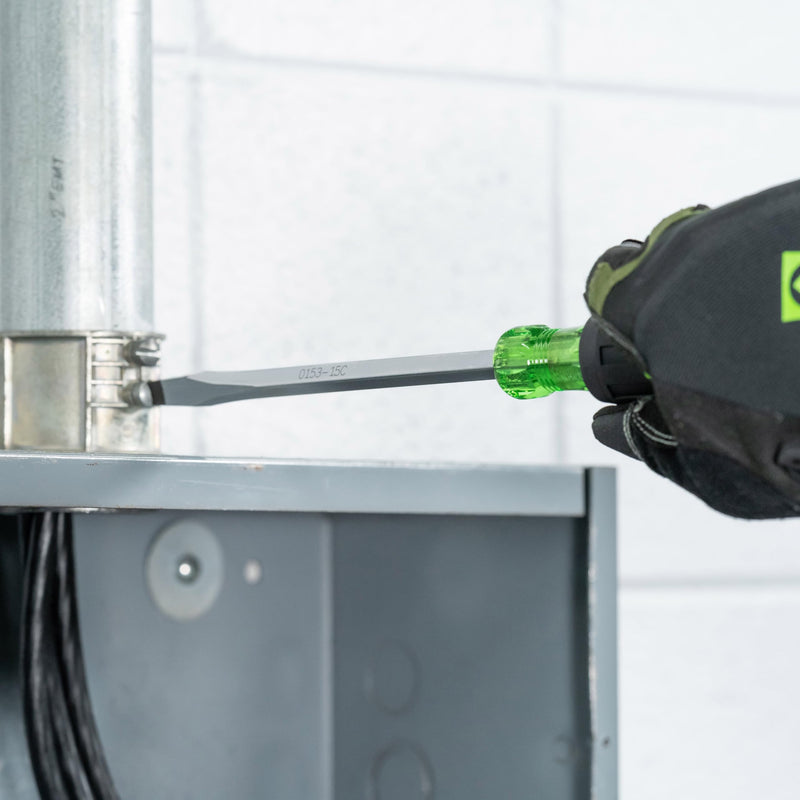 Greenlee 0153-02C 7-Piece Screwdriver Set with Cabinet, Keystone, and Phillips Standard