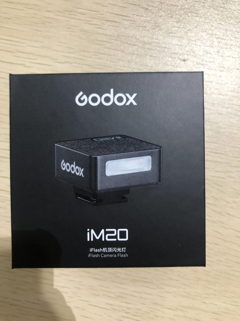 Godox iM20 Mini Flash, USB C Charging Built-in Battery with 5 Levels Flash Power for Canon/Sony/Fujifilm/Nikon/Panasonic/Olympus, Godox Flash, for Sony ZV1 Flash, Camera Flash