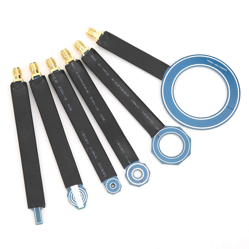 6 PCS. Near field magnetic field probe set, EMI SMA conduction radiation test antennas for electronic components with storage box, other electronic components