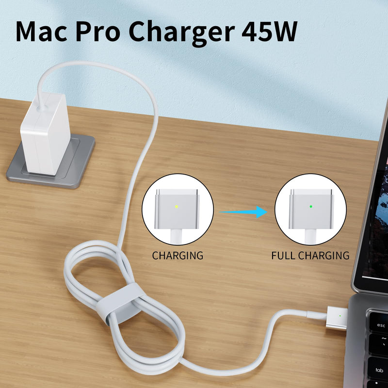 Mac Book air Charger,Replacement for Mac Air AC 45W Power T-tip Shape Connector, for Mac Book Air 11-inch and 13-inch(Between 2012-2017) 45W MacBook Pro Charger T-Tip