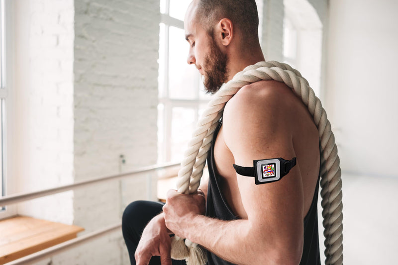 SOO Suede Armband for Apple iPod Nano 6 Generation & iPod Shuffle 1st 2nd 3rd 4th 6th Generation Models A1373 A1271 A1204 A1112 A1051