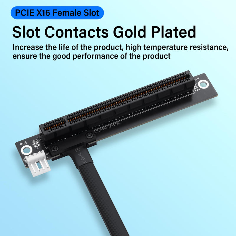 SinLoon Mini PCIE Wireless Network Card to PCIe X16 Extender Cable Mini-Pcie Male to PCI-E X16 Female Riser Cable 20CM