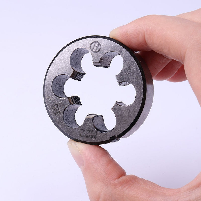 ATOPLEE 1 piece M22 X 1.5mm Metric right hand thread die M22 X 1.5mm