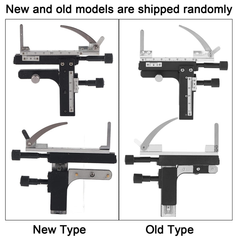Microscope Table, Mechanical Table, Mechanical Table Microscope, Professional Clip-on Mechanical XY Movable Table Caliper with Scale for Microscope