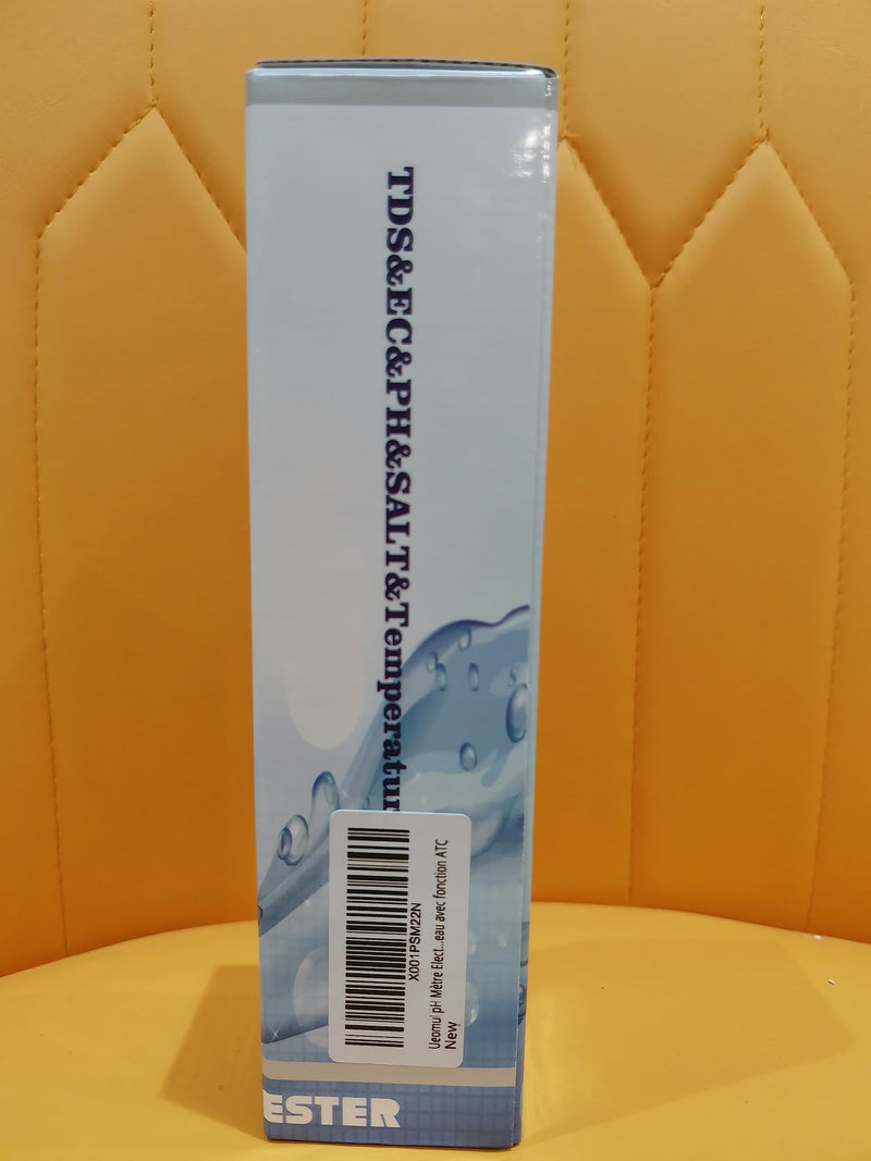Ueomul pH meter 3 IN 1 with TDS temperature multi-parameter tester 0.01 resolution high accuracy waterproof IP67 water quality tester with automatic temperature compensation