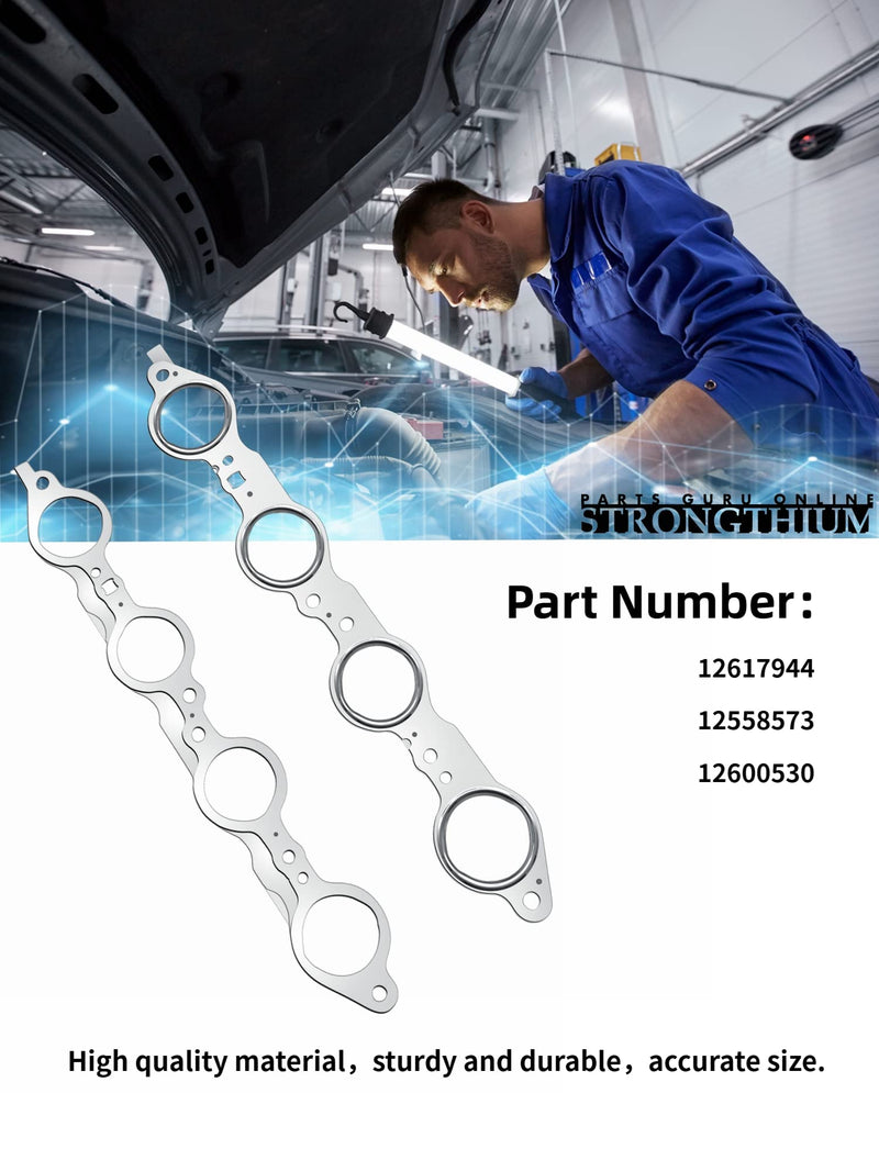 Strongthium LS Multi Layer MLS Header Exhaust Manifold Gasket 12617944