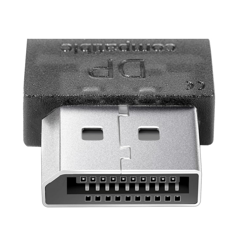 Compact 4K DP Virtual Display Adapter – High Performance DisplayPort Emulator, Compatible with Headless 1080@60Hz-3840x2160@17Hz