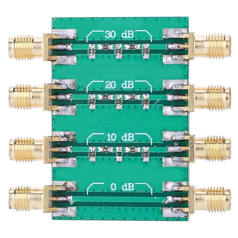DC-4.0GHz RF Fixed Attenuator Module SMA Double Female Head Outer Screw Radio Frequency Attenuator Board Replacement