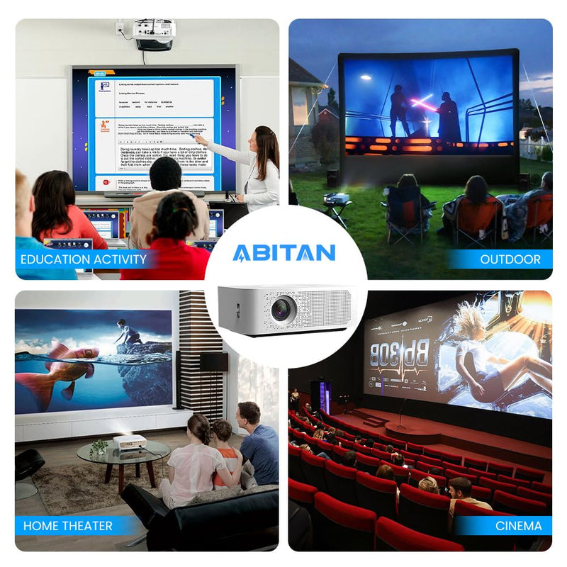 ABITAN Projector Lamp for ELPLP88/V13H010L88 Epson Powerlite Home Cinema 2045 2040 1040 740HD 640 EX3240 EX7240 EX5240 EX9200 PowerLite 97H 98H 99WH S27 X27 VS240 Replacement Bulb with Housing. 1 Count (Pack of 1)