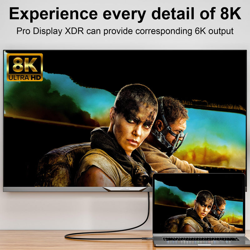 USB c Video Cable, 3.3 ft - 240W Charging, 40Gbps Data & Video Transfer, Supports 8K Resolution, Compatible with Thunderbolt 4/3 MacBook Pro, Docking Stations, USB 4 & 3.2 Gen 2 Devices 40Gbps DATA TRANSFER cable-1M/3.3ft