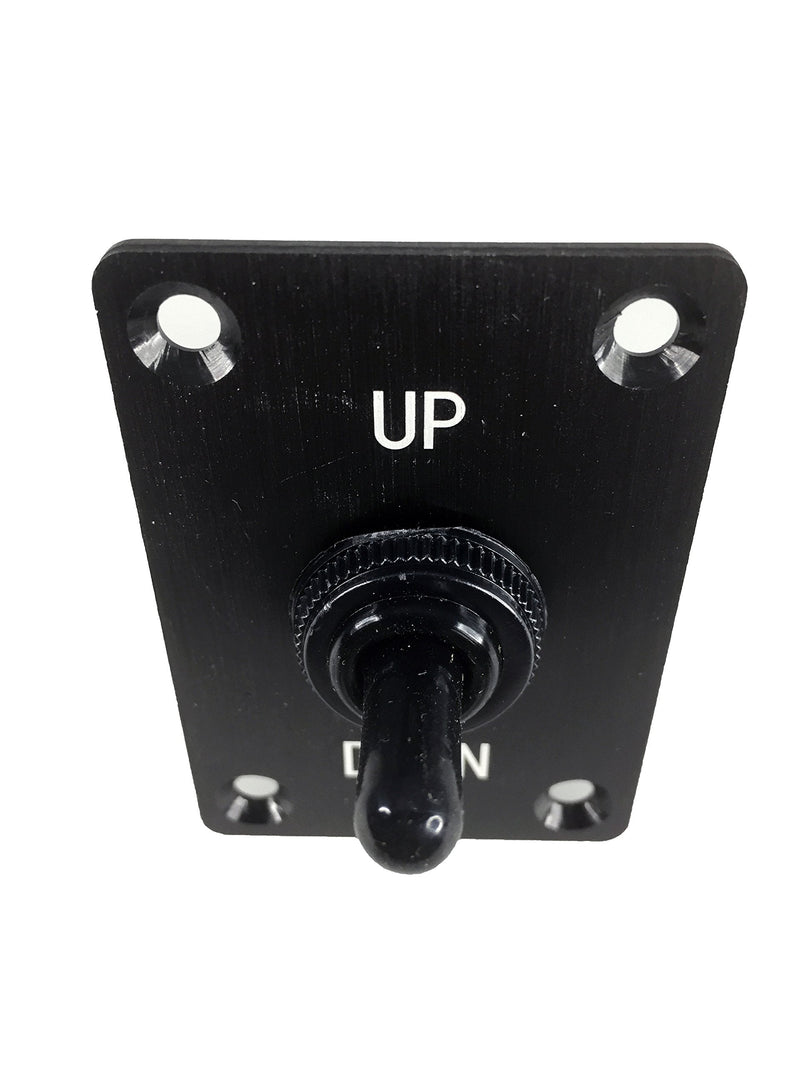 Pactrade Marine Boat Trim Tab Momentary Toggle Up Down Switches Panel 3-Position Momentary.-Off-Momentary 3 Pin Control and Waterproof Cap DC12V for RV Boat Caravan Boat
