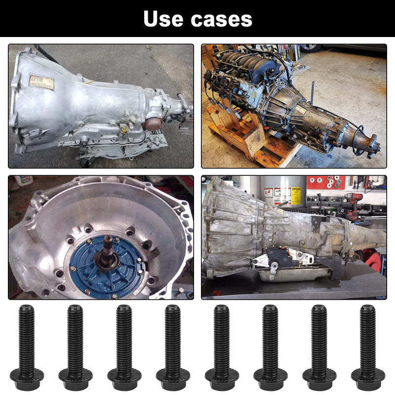 LS Engine Transmission 4L60e Bell Housing Bolts Set Kit Also fits 4L80e T56 LS1 LS2 LS3 LS6 LQ4 LQ9 L33 L82 L83 L84 L86 L87 L92 L99 LT1 LR4 L8B 551652