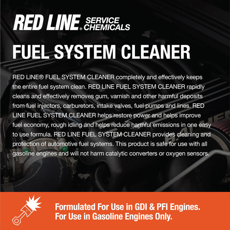 Red Line Service Chemicals 17006 Complete Fuel System Cleaner, 12 Ounces (1 Pack) 1