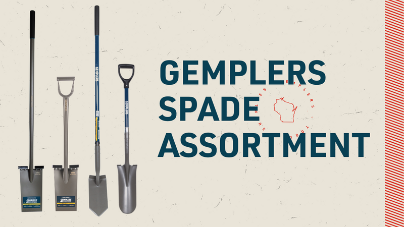 Gemplers Drain Spade with Fiberglass Handle