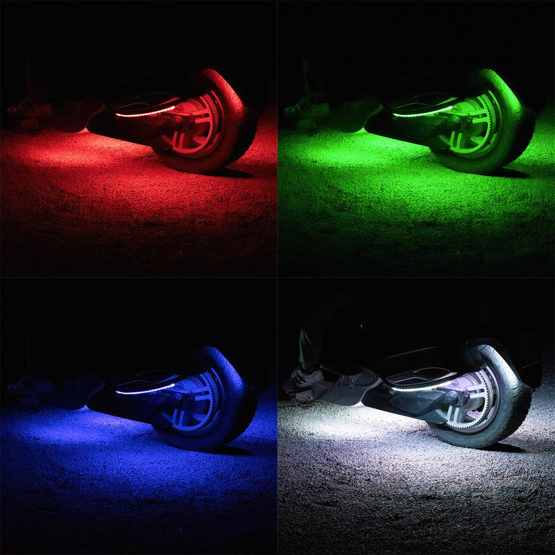 4pcs 2-Feet Extension Cords and 3pcs 2-Way Splitters for Underglow RGB LED Strip Light Kits on Motorcycles Trikes Golf Carts ATVs EXT-2FT 4 * 2' Extension wire + 3 * 1-2 way splitter