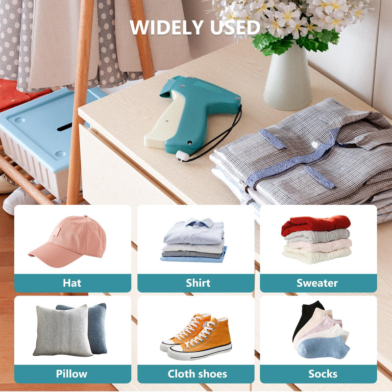 Stitchy Gun for Clothes, [Quick Fix] Handheld Clothing Fixer Stitch Tag Gun - Tagging Gun Quick Adjustment for Cloth, Mini Sewing Micro Tagging Gun, 4000 Fasteners Include