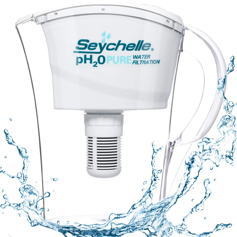 Seychelle pH2O Alkaline Water Filter Pitcher Replacement - Single