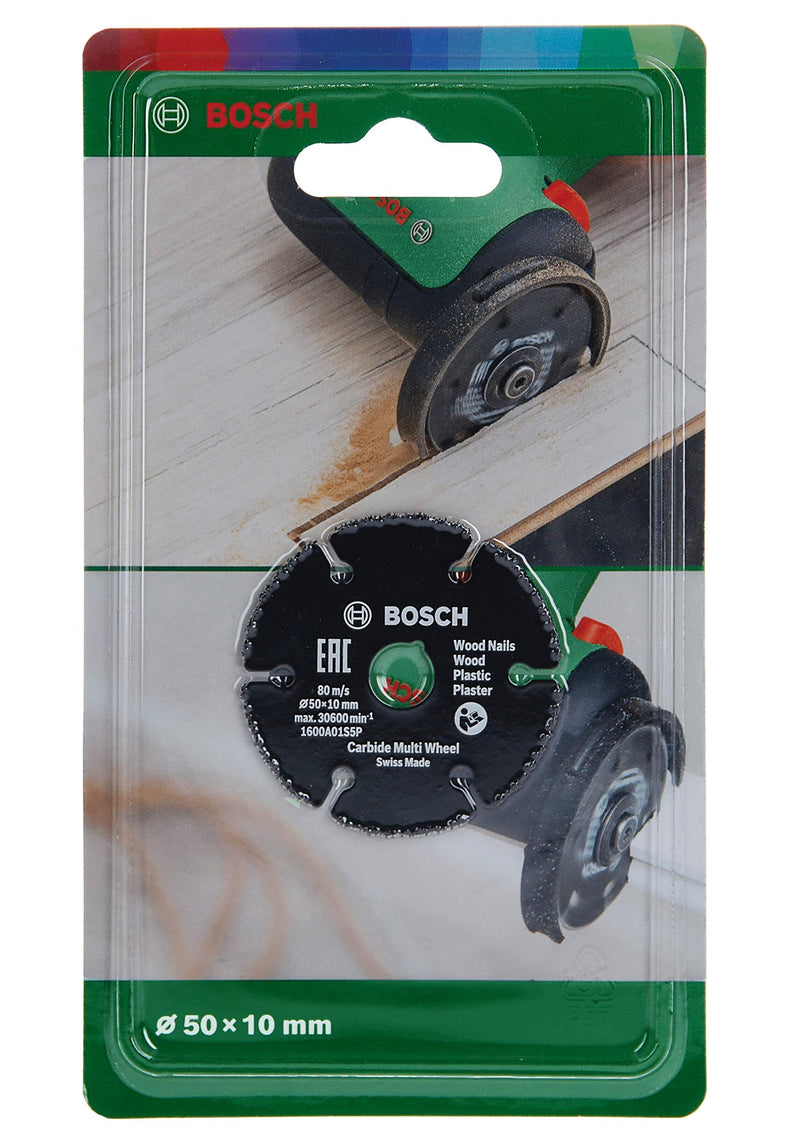 Bosch cutting disc Carbide Multi Wheel (for Multi Material, Ø 50 mm, accessories Bosch EasyCut&Grind)