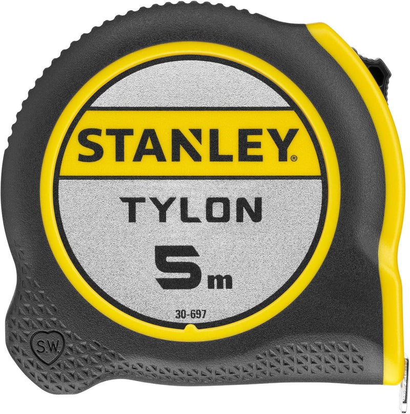 Stanley 0-30-697"Tylon" Tape Measure, Black/Yellow, 5 m/19 mm