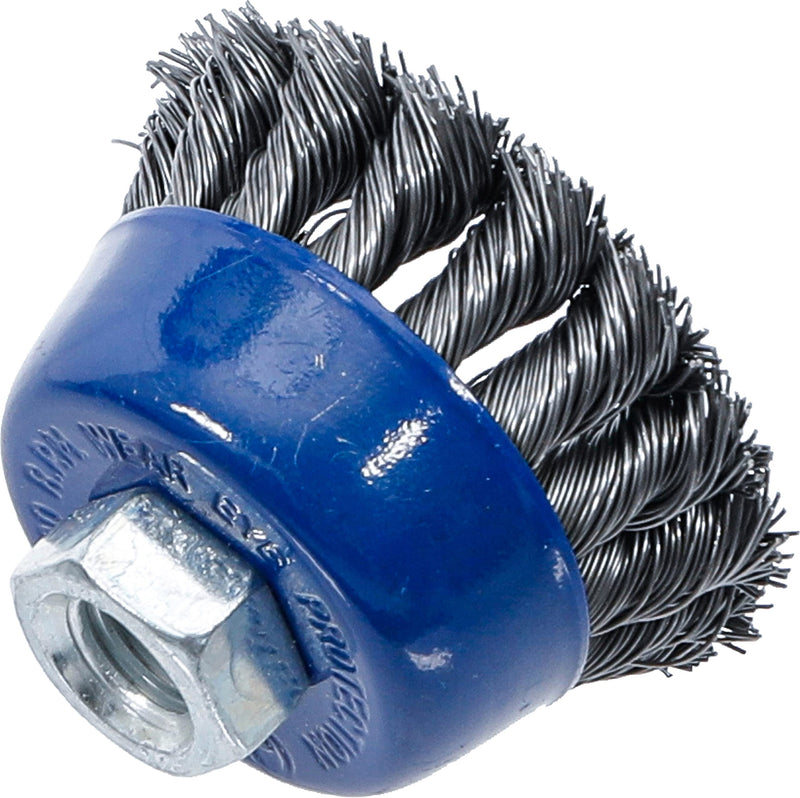 BGS 3980 | Cup brush | Mount M14x2 | Ø 65 mm | braided wire