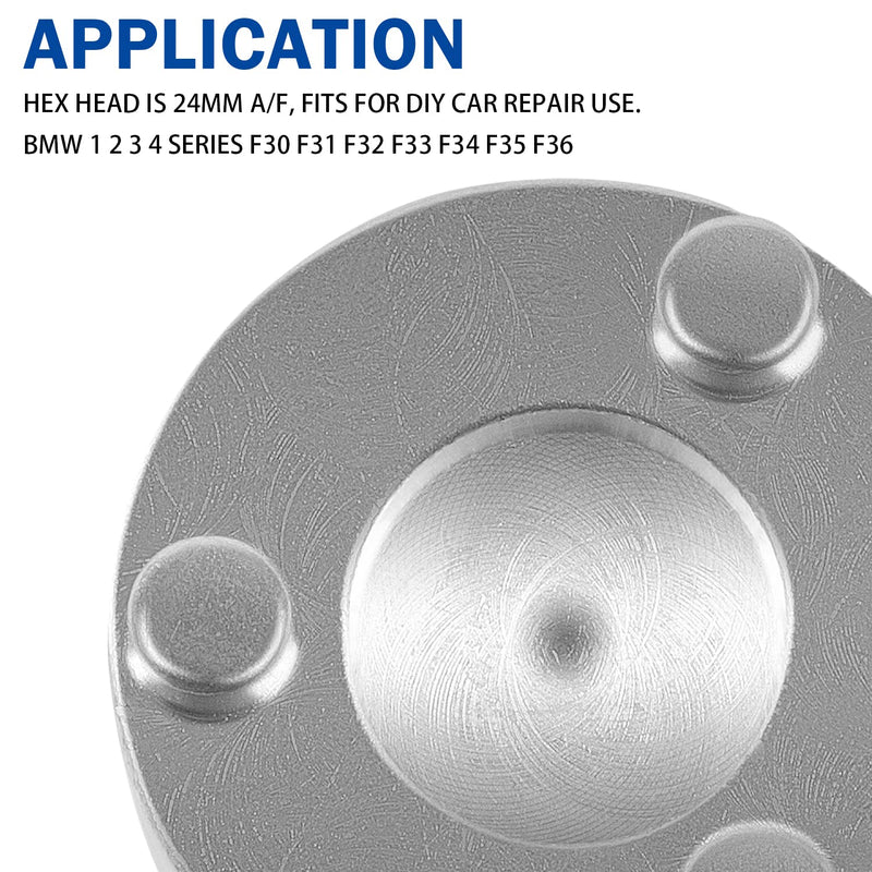 32106891974 Steering Rack 24mm Hex Head Direction Machine Removal Tool Thrust Piece Replacement for BMW EPS 1 2 3 4 Series F30 F31 F32 F33 F34 F35 F36