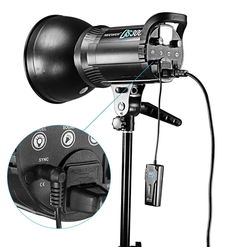 Neewer 16 channels RT-16 Wireless Studio Flash Trigger, Compatible with Neewer S101-300W, S101-400W, S101-300W PRO, S101-400W PRO and Other Studio Lights