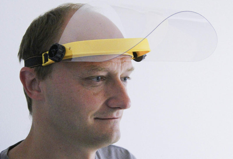 BGS 3703 | Face shield | transparent | according to EN 166 | Face shield, visor, eye protection, face shield