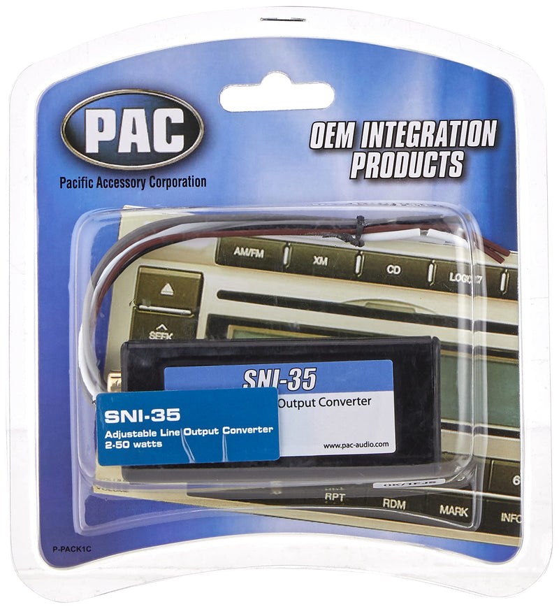 PAC SNI-35 Variable LOC Line Out Converter 1.2x6.25x5.9