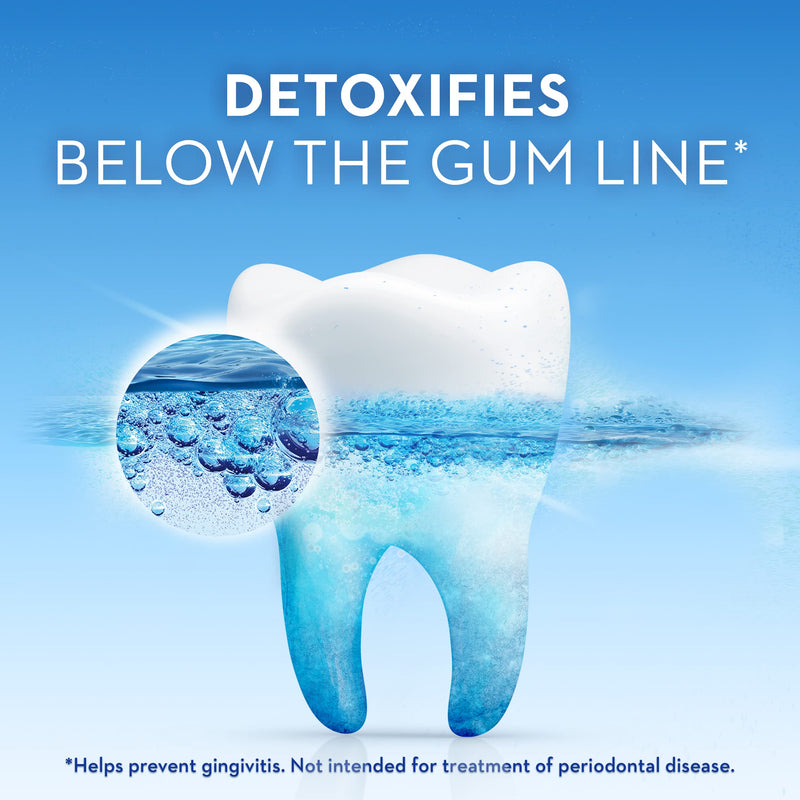 Crest Toothpaste Gum Detoxify Deep Clean, 4.1 Oz (Pack of 3) Mint 4.1 Ounce (Pack of 3)