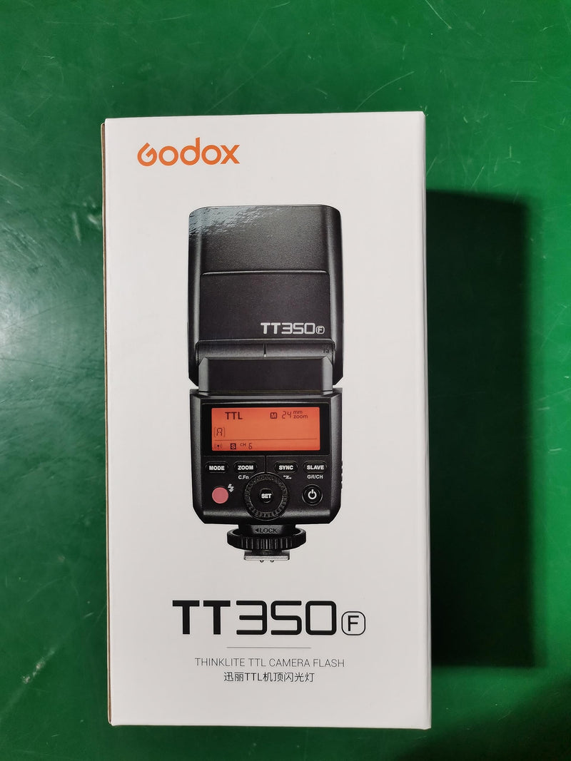 GODOX TT350F Flash for Fujifilm Camera, 2.4G Wireless GN36 HSS 1/8000s TTL Camera Flash Speedlite Compatible for Fuji Digital Camera X-Pro2 X-T20 X-T2 X-T1 XPro1 X-T10 X-E1 X-A3 X100F X100T