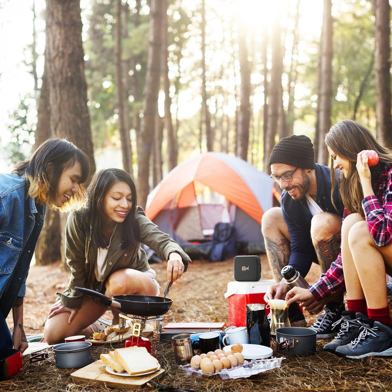 Klipsch The Austin Portable Bluetooth Speaker with a 1.5" Full Range Driver, IP67 dust and Waterproof Rating, 12 Hours of Playtime for a Premium Live Concert Experience BLACK