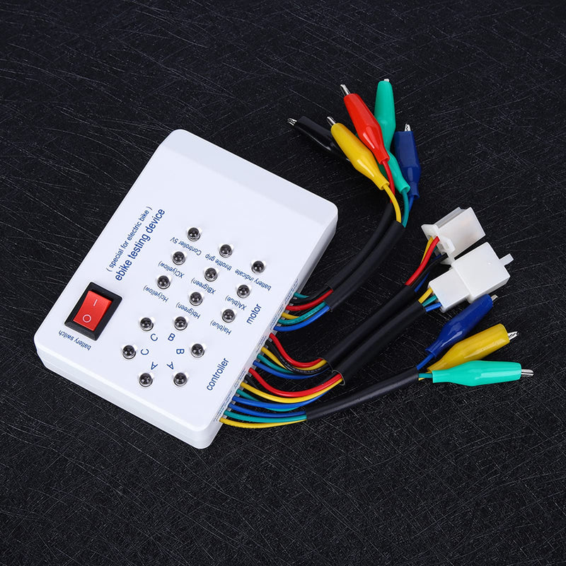 9V Battery Powered Brushless Electric Car Engine Tester, Scooter Motor Controller, E-Bike Detector with English Manual for DIY Automotive Woker