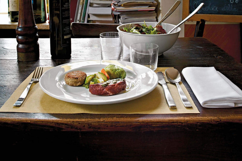 A Di Alessi "Knifeforkspoon" 10-1/4-Inch Cake Server, Mirror Polish