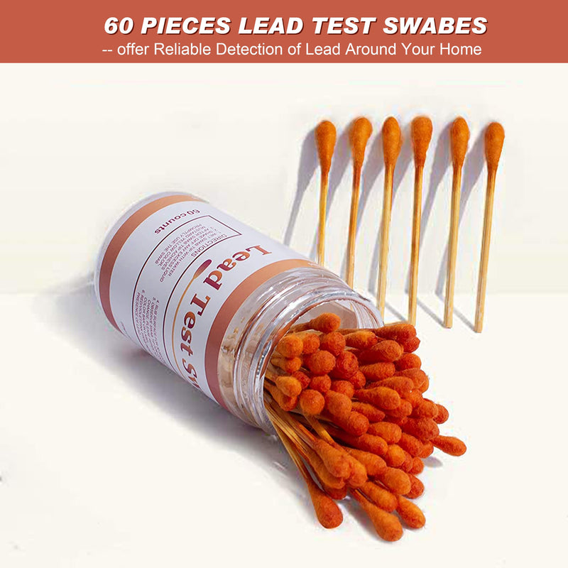 AAwipes Lead Test Kit (320 Rapid Testing Swabs) 30-Second Results. Dip in Water. Home Use for All Surfaces - Painted, Jewelry, Wood [LS320] 320