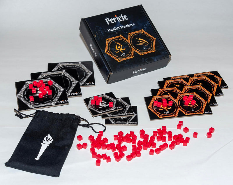 | Health Trackers | Gathering Darkness Tabletop RPG Accessory | 1 to 4 Players
