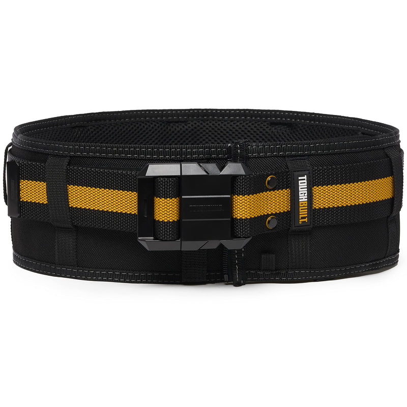 ToughBuilt ClipTech Series – Pro Padded Belt, Heavy-Duty Construction Belt with Adjustable Fit, Padded Support, and Durable Steel Buckle for All ClipTech™ Pouches and Tool Rigs (TB-CT-41P) Pro Padded Work Belt