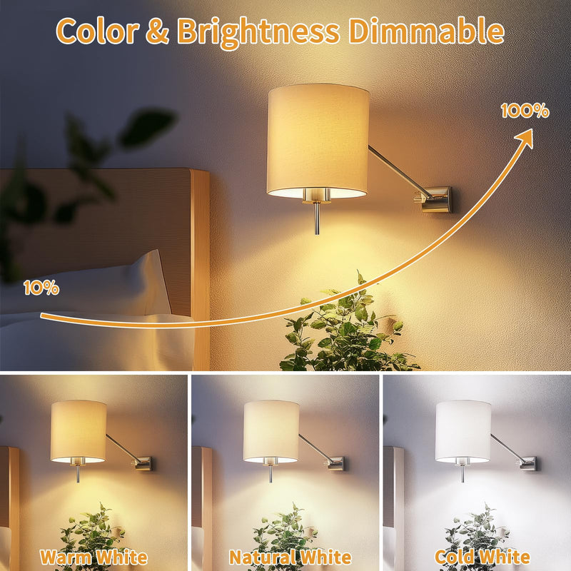 Kimjo E27 Rechargeable Light Bulb with Battery 7W 3 Colors Pack of 2 | Rechargeable Light Bulb with Remote Control, Battery Lamp with Hook, USB, Dimmable, Timer, Touch Control, Camping, Outdoor Emergency Light 3000k, 4500k, 6000k (2 Pieces)