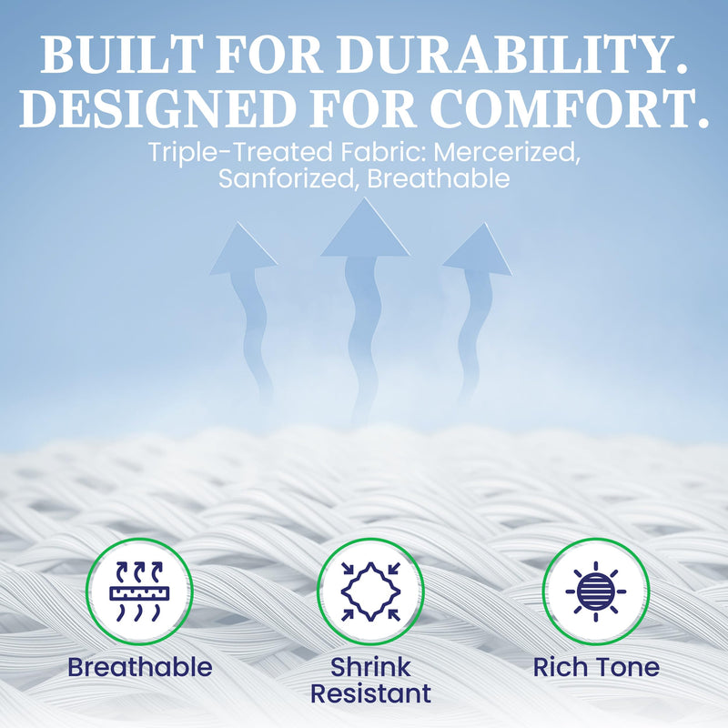 DR Uniforms Cotton Lab Coat - Unisex White Long Coat for Students and Doctors X-Large