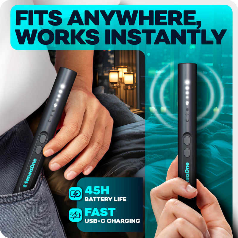 Hidden Camera Detectors – Mini Security Device for Audio Video Wireless Threats, Hotel Safety, Home Privacy and GPS Tracker Detection, Pen RF Spy Cam Voice Recorder Bug Finder for Travelers