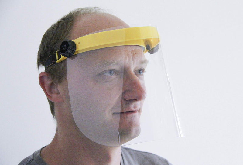 BGS 3703 | Face shield | transparent | according to EN 166 | Face shield, visor, eye protection, face shield