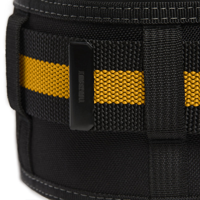 ToughBuilt ClipTech Series – Pro Padded Belt, Heavy-Duty Construction Belt with Adjustable Fit, Padded Support, and Durable Steel Buckle for All ClipTech™ Pouches and Tool Rigs (TB-CT-41P) Pro Padded Work Belt