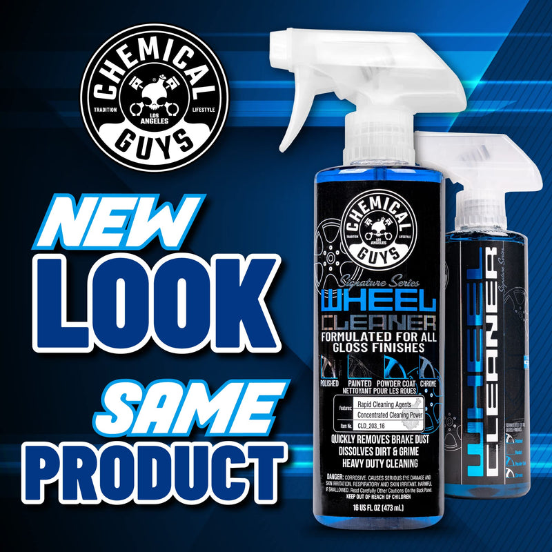 Chemical Guys CLD_203_16 Signature Series Wheel Cleaner, Formated For All Gloss Finishes, Safe for Cars, Trucks, SUVs, Motorcycles, RVs & More 16 fl oz 16 oz