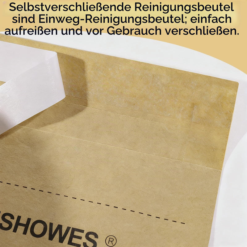 100pcs Sterilizer Kraft Paper Sterilizer for Instruments | Self-adhesive disposable sterilisation bag, self-sealing sterilisation bag for cosmetics and nail tools, 75 x 150 mm