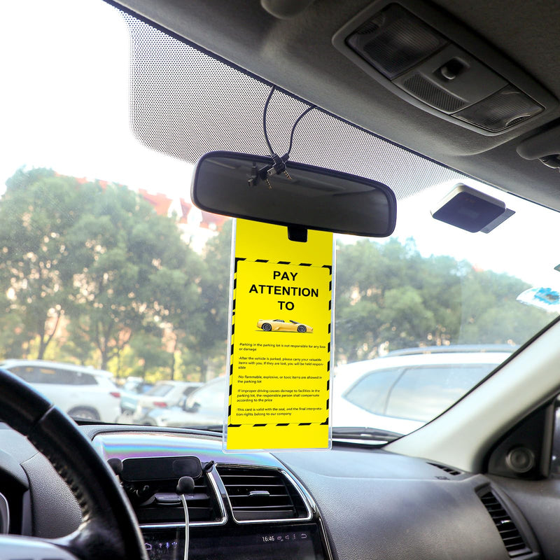 5 Pcs Handicap Placard Holder Clear Plastic Sleeve for Handicap Placard Disability Placard Holder for Car Disabled Parking Permit Holder Handicap Parking Placard Handicapped Car Tag Cover