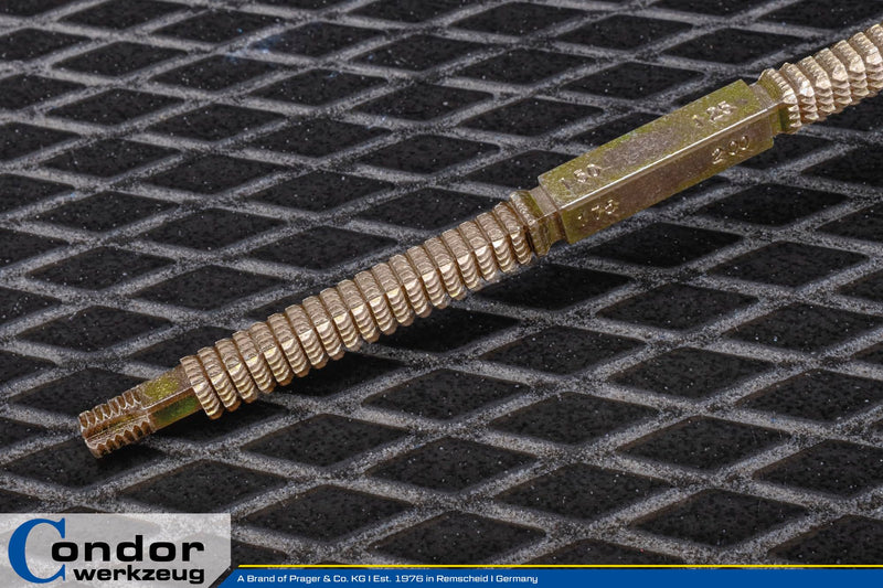 Condor tool 4830 | Thread File | 230mm | Internal and External Thread | Metric | 0.8-3.0mm | Chrome Vanadium Steel