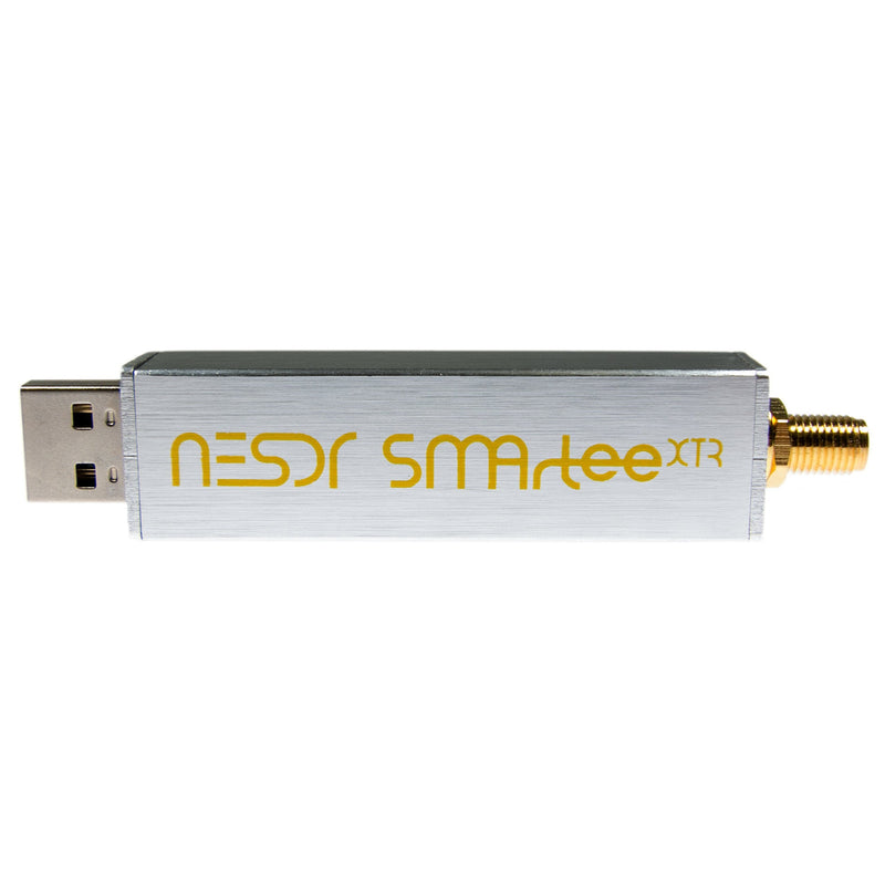 NooElec NESDR SMArTee XTR SDR - Premium RTL-SDR w/Extended Tuning Range, Aluminum Enclosure, Bias Tee, 0.5PPM TCXO, SMA Input. RTL2832U & E4000-Based Software Defined Radio