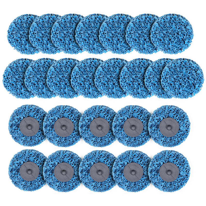 25 Pack 3" Quick Change Easy Strip & Clean Discs for Paint Rust 25 Pack - 3"
