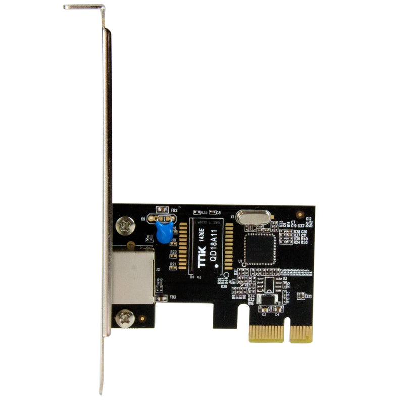 StarTech.com 1-Port Gigabit Ethernet Network Card - PCI Express, Intel I210 NIC - Single Port PCIe Network Adapter Card with Intel Chipset (ST1000SPEXI) 1 Port