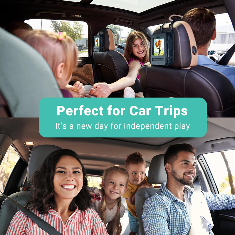 DVD Player Headrest Mount Holder Car Back seat Headrest Holder for Swivel & Flip Portable DVD Player, Suitable for POFOTO 7.5 inch DVD Player